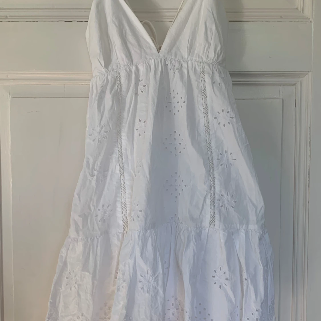 Vit sommarklänning - 90