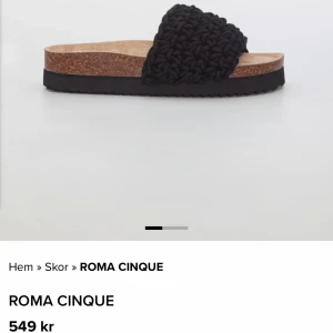 Duffy tofflor - Svart tofflor från Duffy, storlek 36, köptes förra sommaren och endast använda 1 gång. 