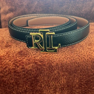 Skärp  - Helt nytt Ralph Lauren skärp i läder 110cm 