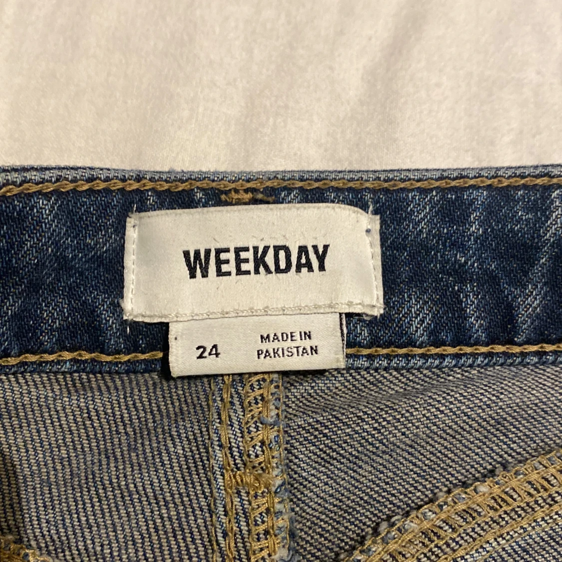 Lågmidjade bootcut jeans - 92