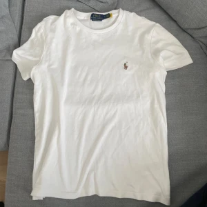 Ralph lauren t-shirt - Snygg och skön t-shirt från Ralph lauren, helt i nyskick. Den var tyvärr för kort för mig som är 185 cm men skulle passa perfekt för de som är under 180. Säljer för 500 men kan absolut gå ner i pris vid smidig affär!