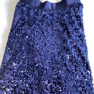  Paljett kjol  - Marinblå paljett kjol från Hampton Republic 27. Bra skick