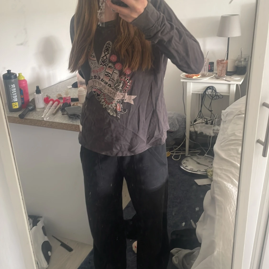 Happy print sweater - 92