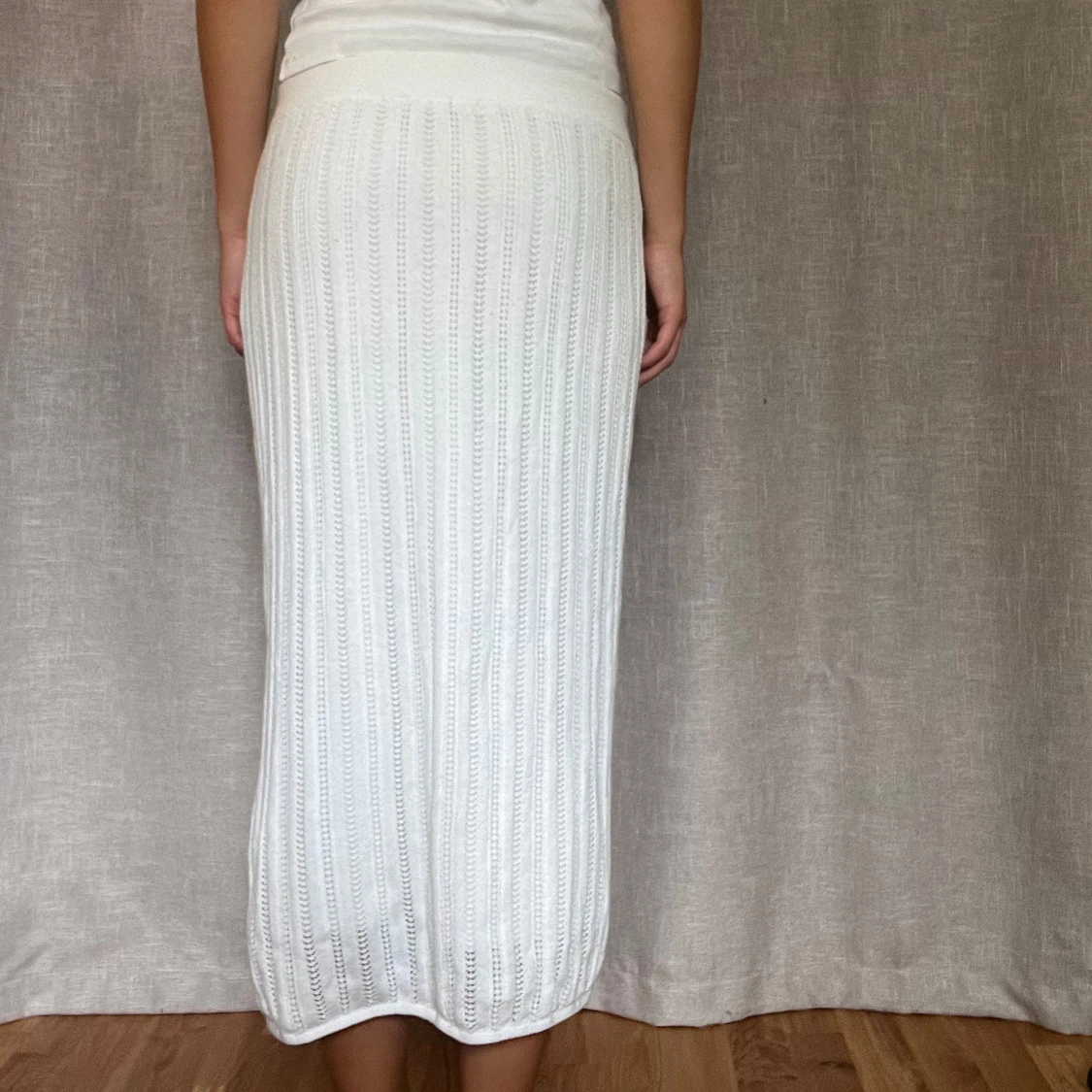 Stickad lindexkjol - 91