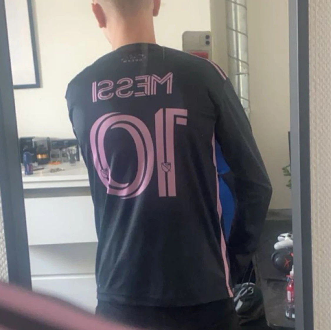 MLS Miami tröja Messi nr 10 - 92