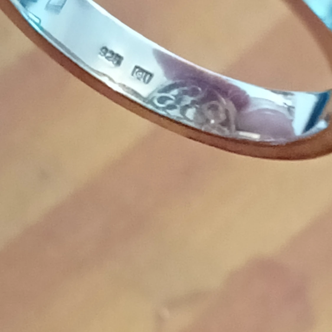 Set halsband och ring hjärtan Silver 925. - 92