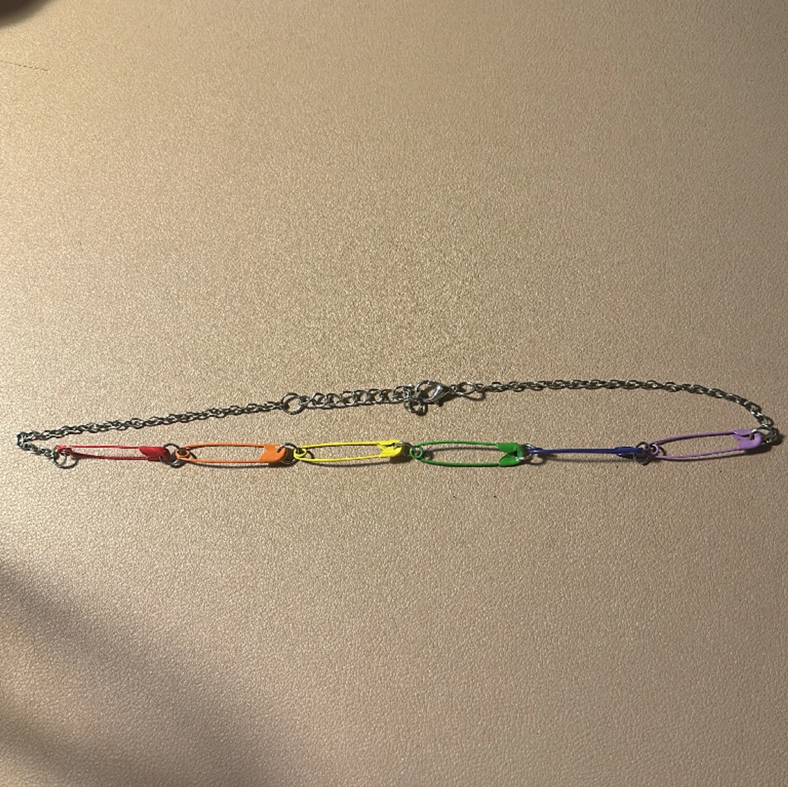 Regnbåge halsband  - 90