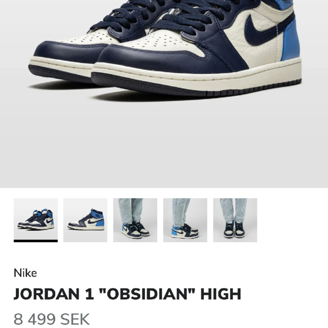 Jordan 1 obsidian  - 91