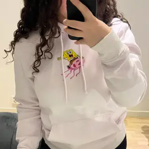 Ljusrosa svampbob hoodie från Hm
