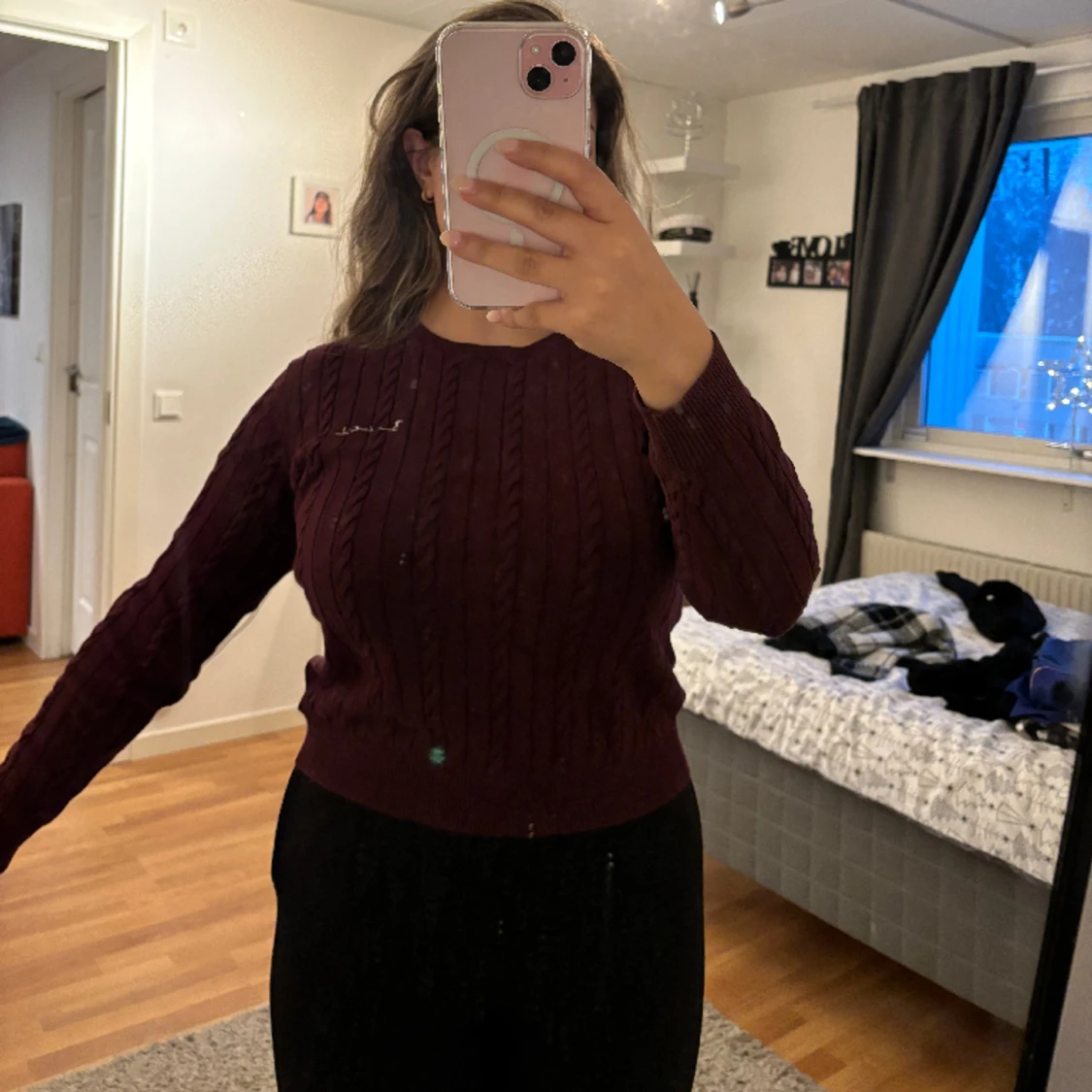 Bondelid stickad tröja