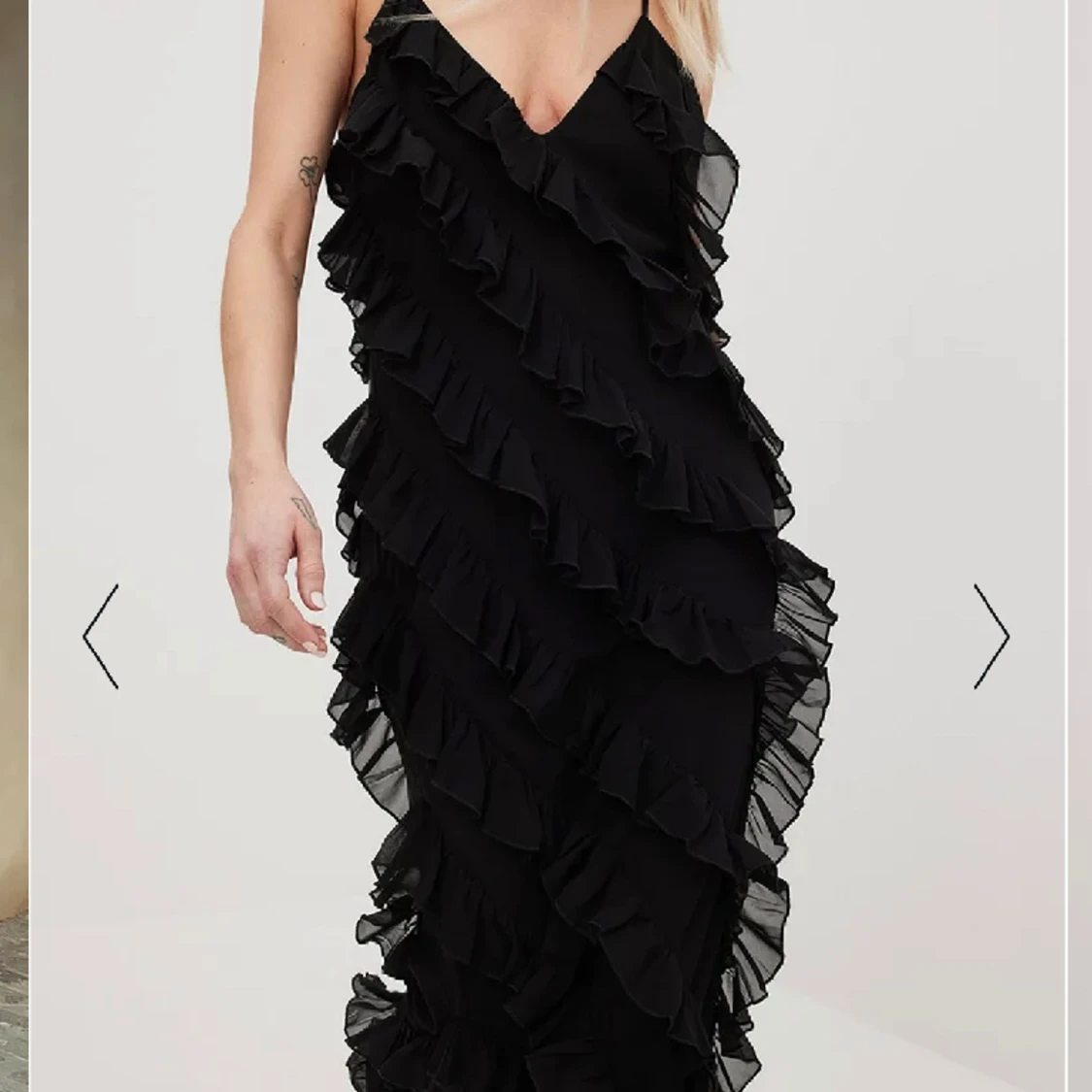 Maxiklänning svart NAKD - 90