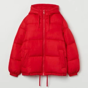 Röd vinterjacka  - Röd vinterjacka från H&M som är helt slutsåld. Storlek S & jackan är i nyskick💕