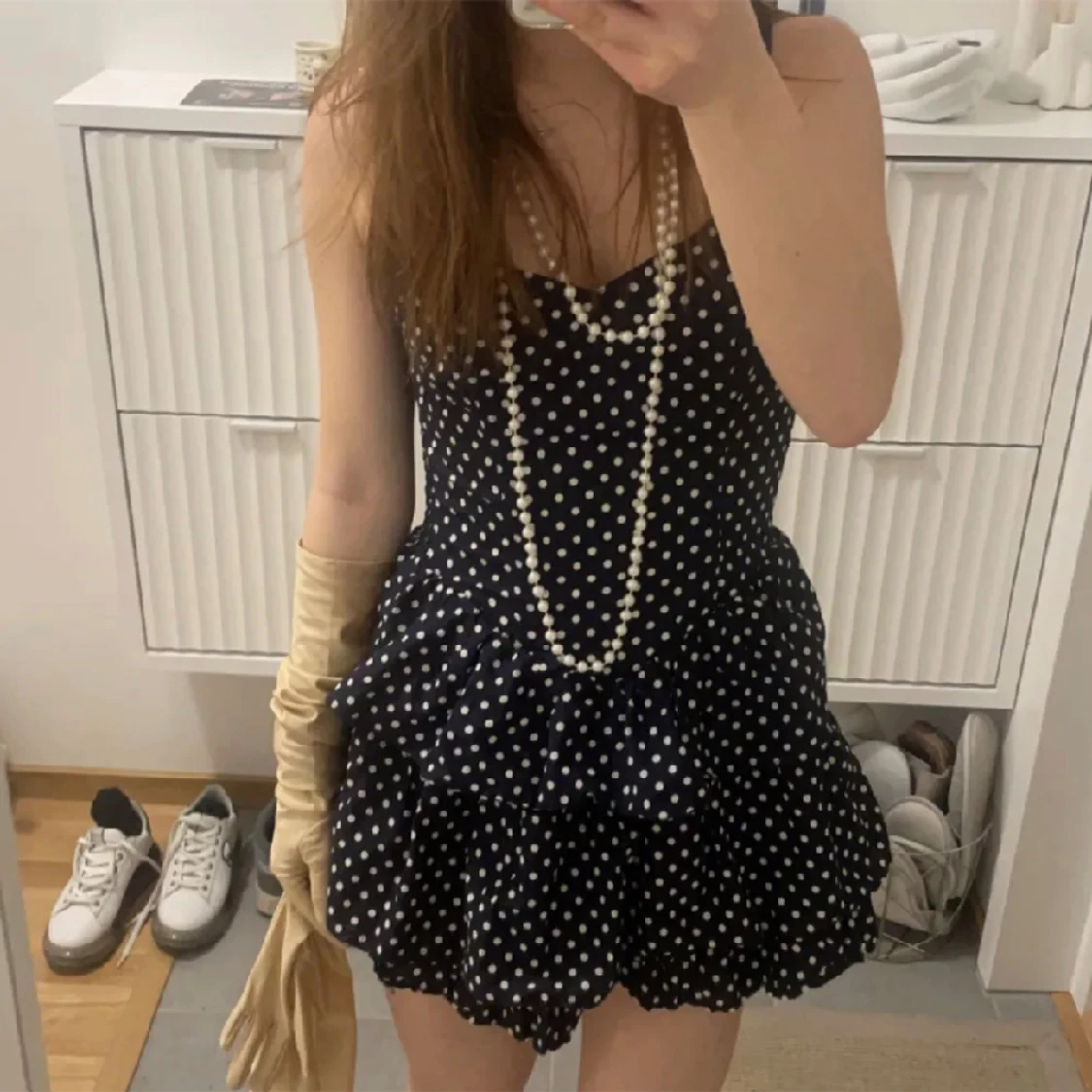 Prickig klänning  - 90