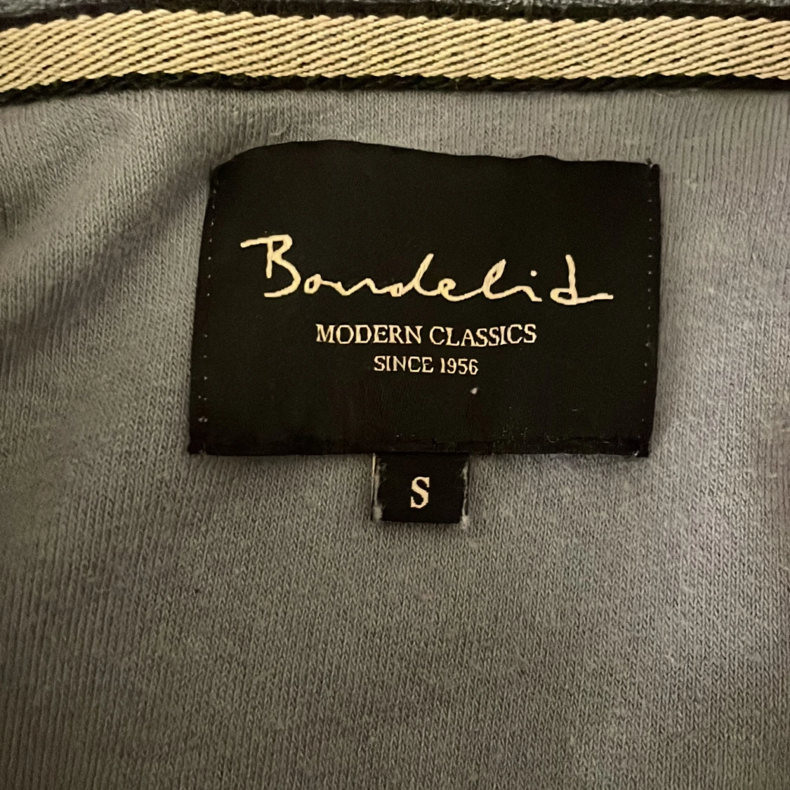 Frotté skorta ljus blå - 1