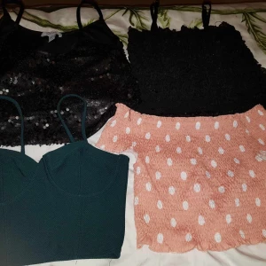 Sommartoppar - Sommartoppar i bra skick, strl 36/S Alla 12 toppar för 450 kr 