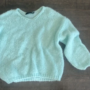 Blå stickad tröja - Fin stickad tröja från Vero Moda😍 