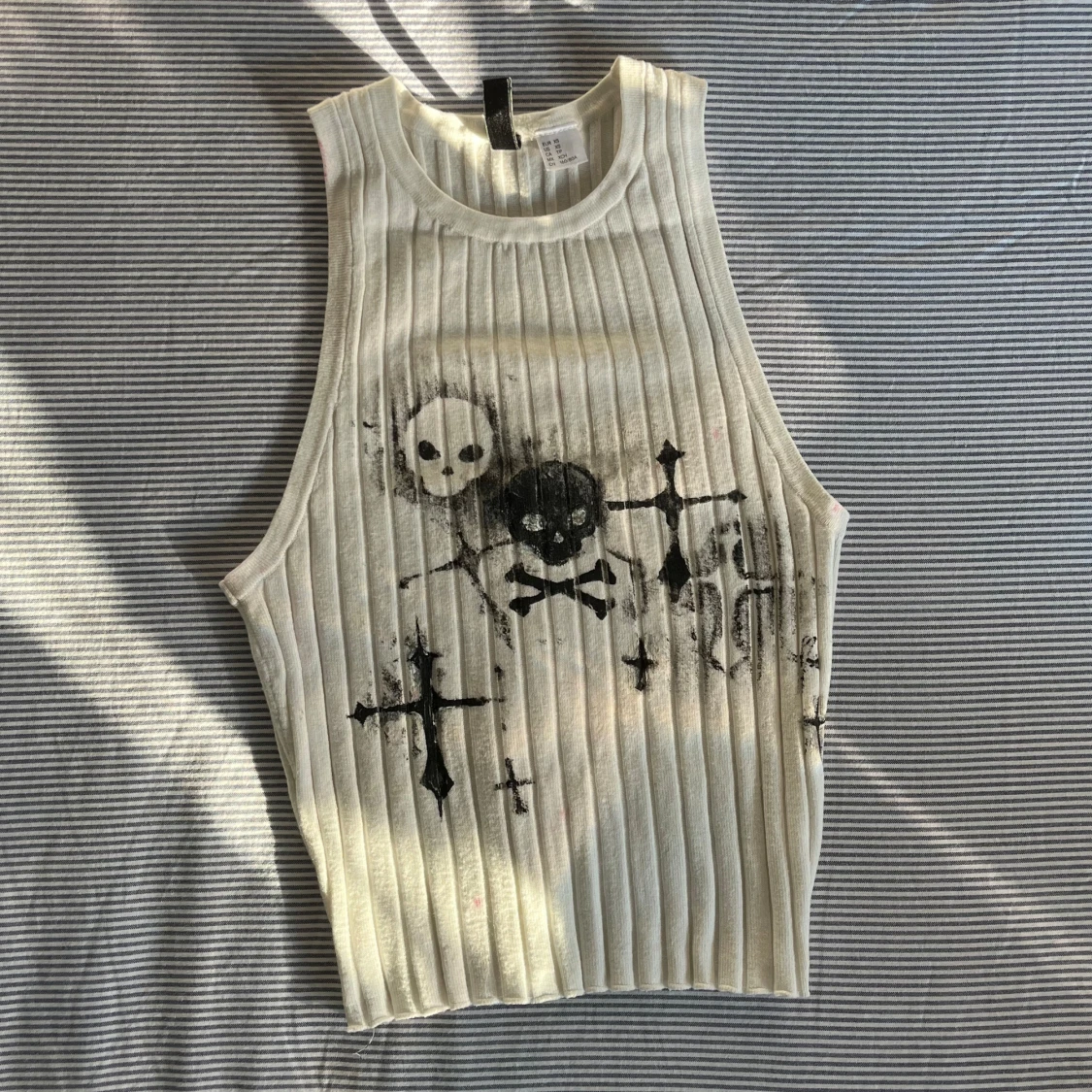 Handmålad tanktop