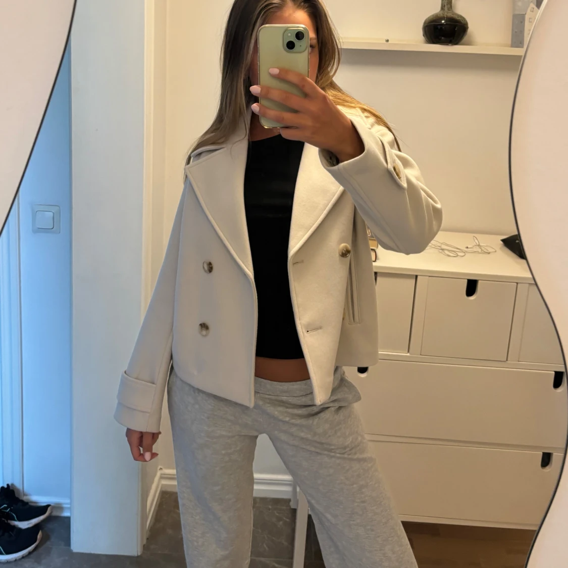 Höst/vår kappa