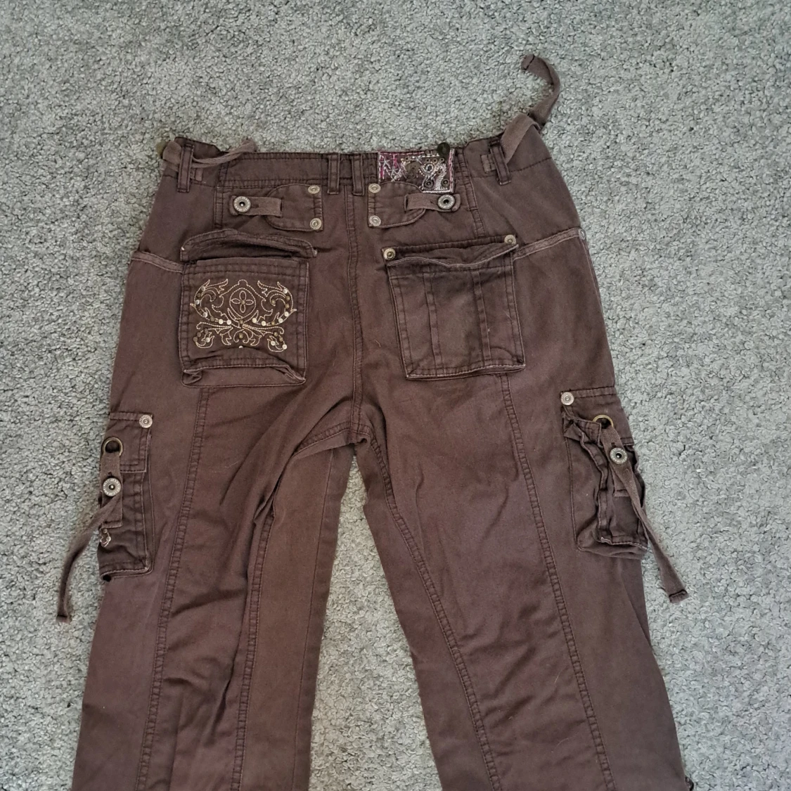 Vintage cargo byxor - 90