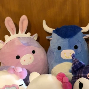 Squishmallows 2st kossor  - 300kr st  30cm