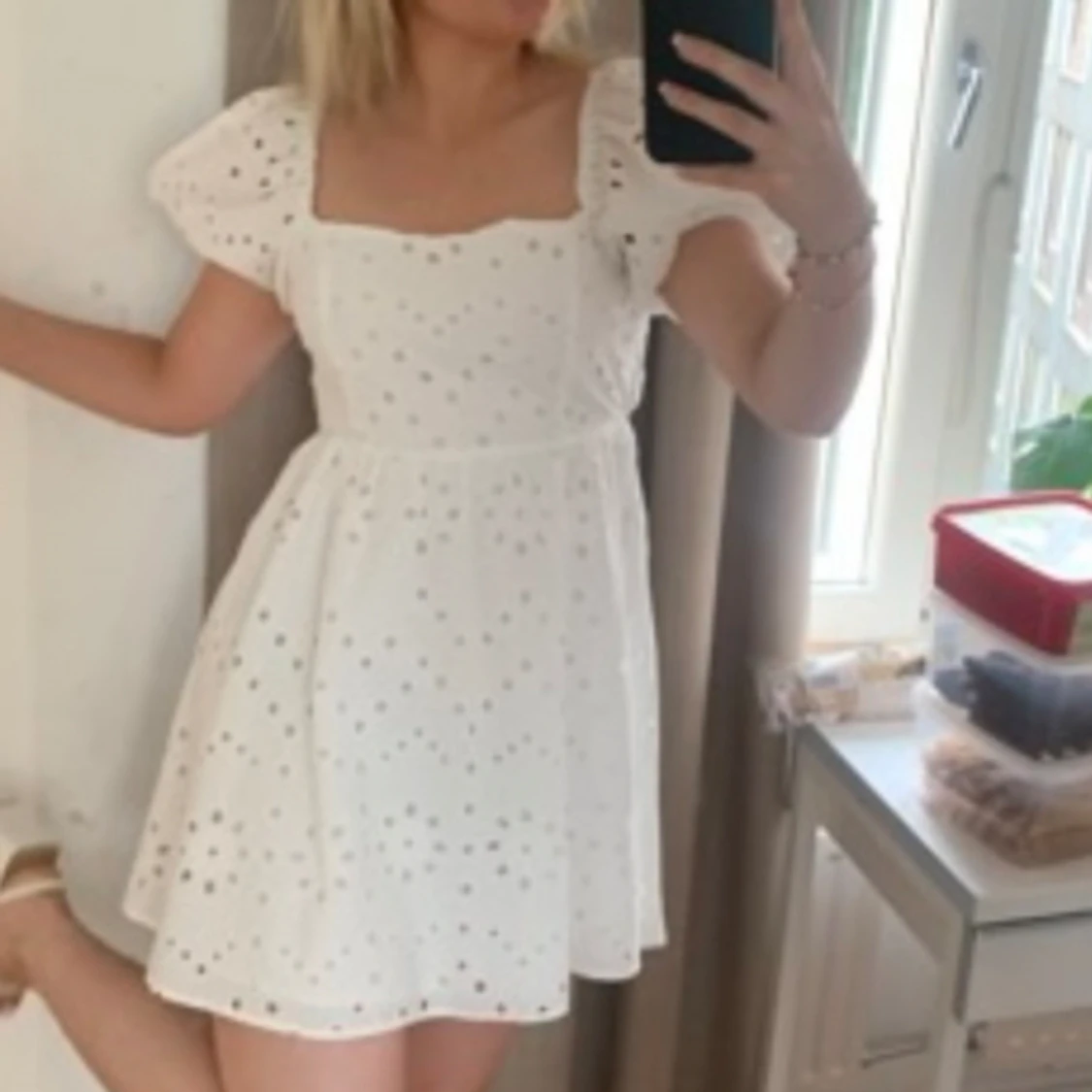 Vi studentklänning broderad - 91