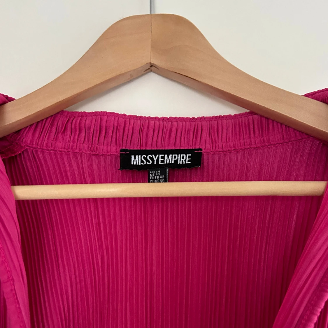 Plisserad Miniklänning - 91