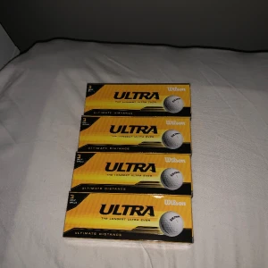 Wilson ultra bollar - Tja, nu säljer jag mina helt nya Wilson ultra bollar som inte är använda nån gång, pris kan diskuteras.