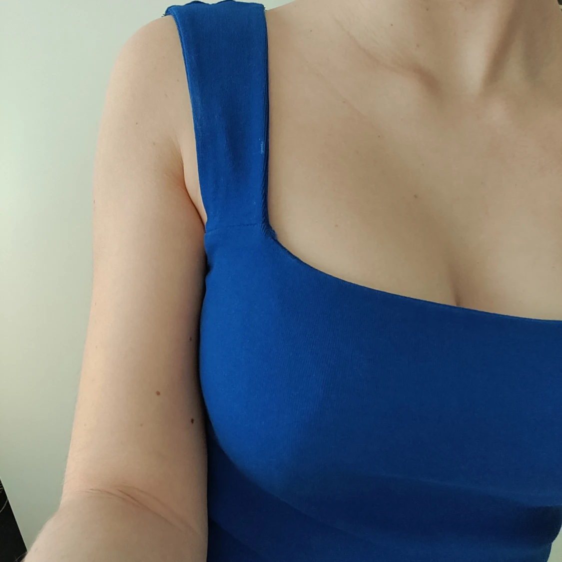 Blå sommartopp - 90