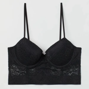 Svart spets bh - Svart spets bh från H&M använd 1 gång