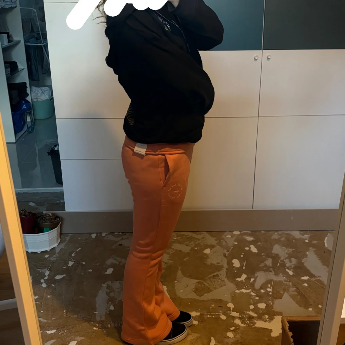 Nike Utsvängda mjukisbyxor  - 90