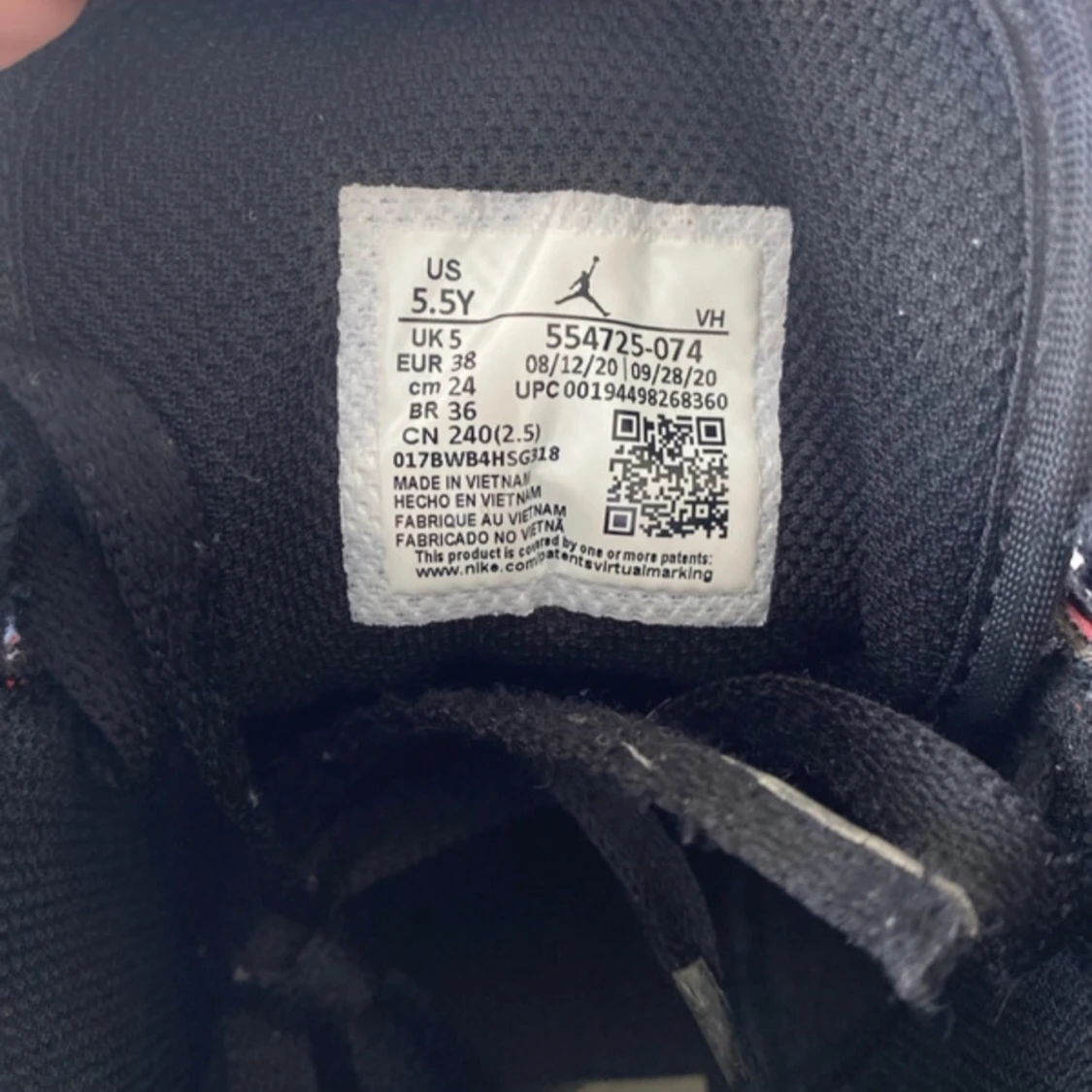 Jordan 1 red black - 93