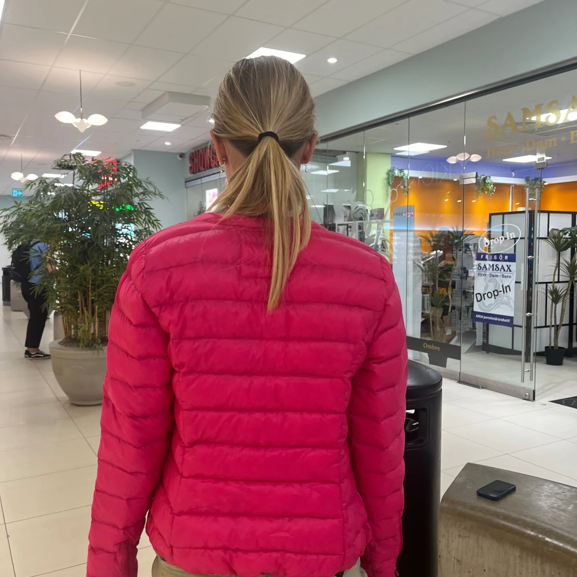 Rosa fin vårjacka  - 91