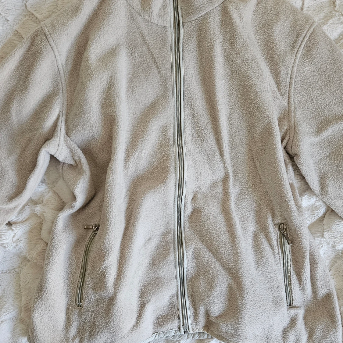 Mysig Vit Fleece - 90