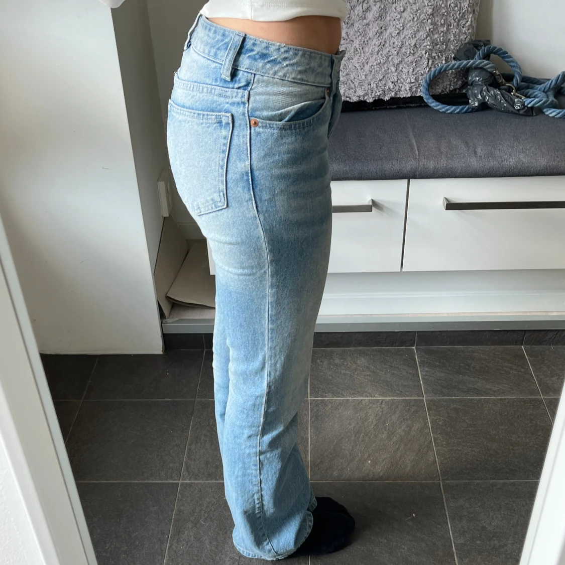 Lågmidjade jeans  - 90