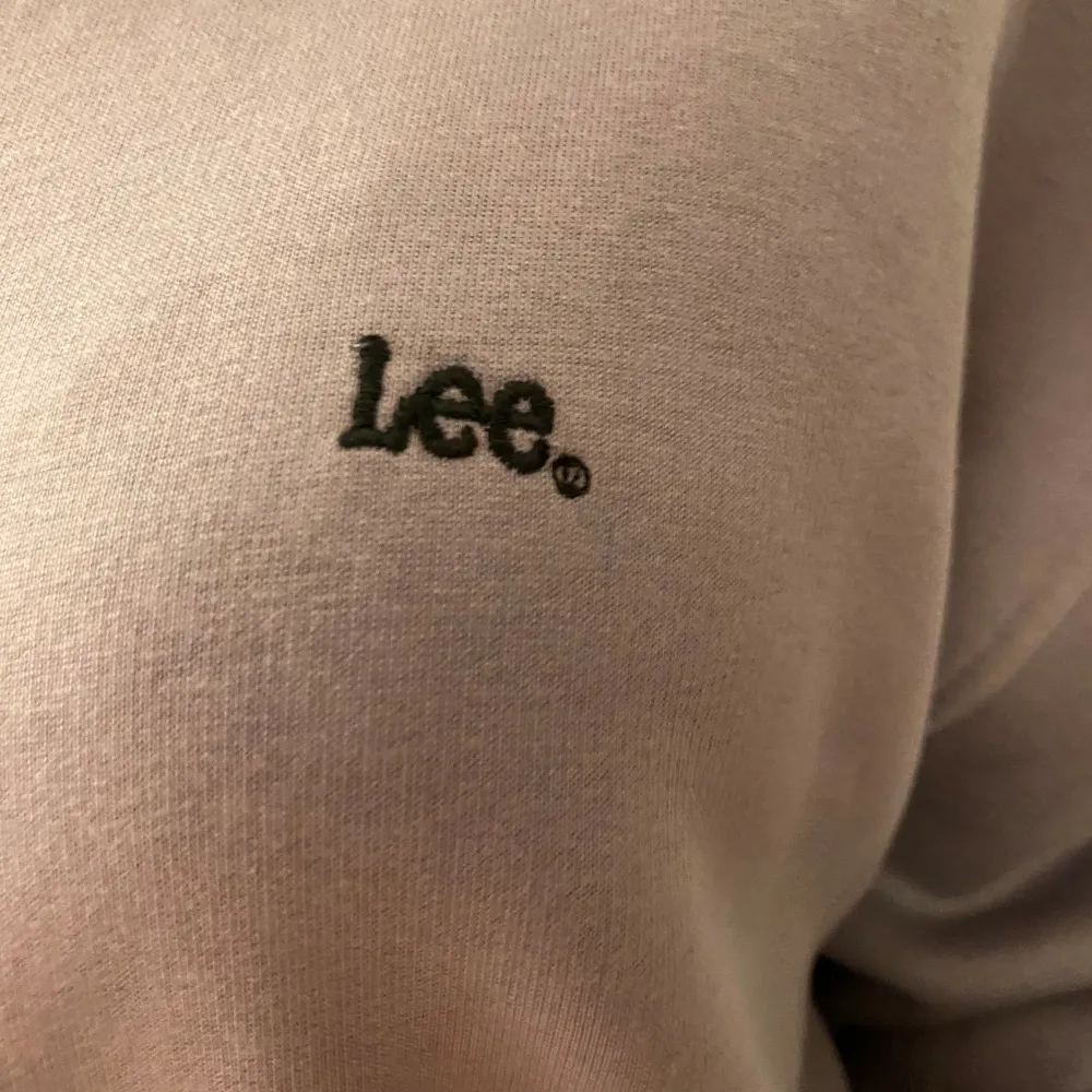 Jätteskön ljuslila sweatshirt från märket Lee! Fick i julklapp men har aldrig använt den. Nypris 649kr❤️ storlek S/M. Hoodies.