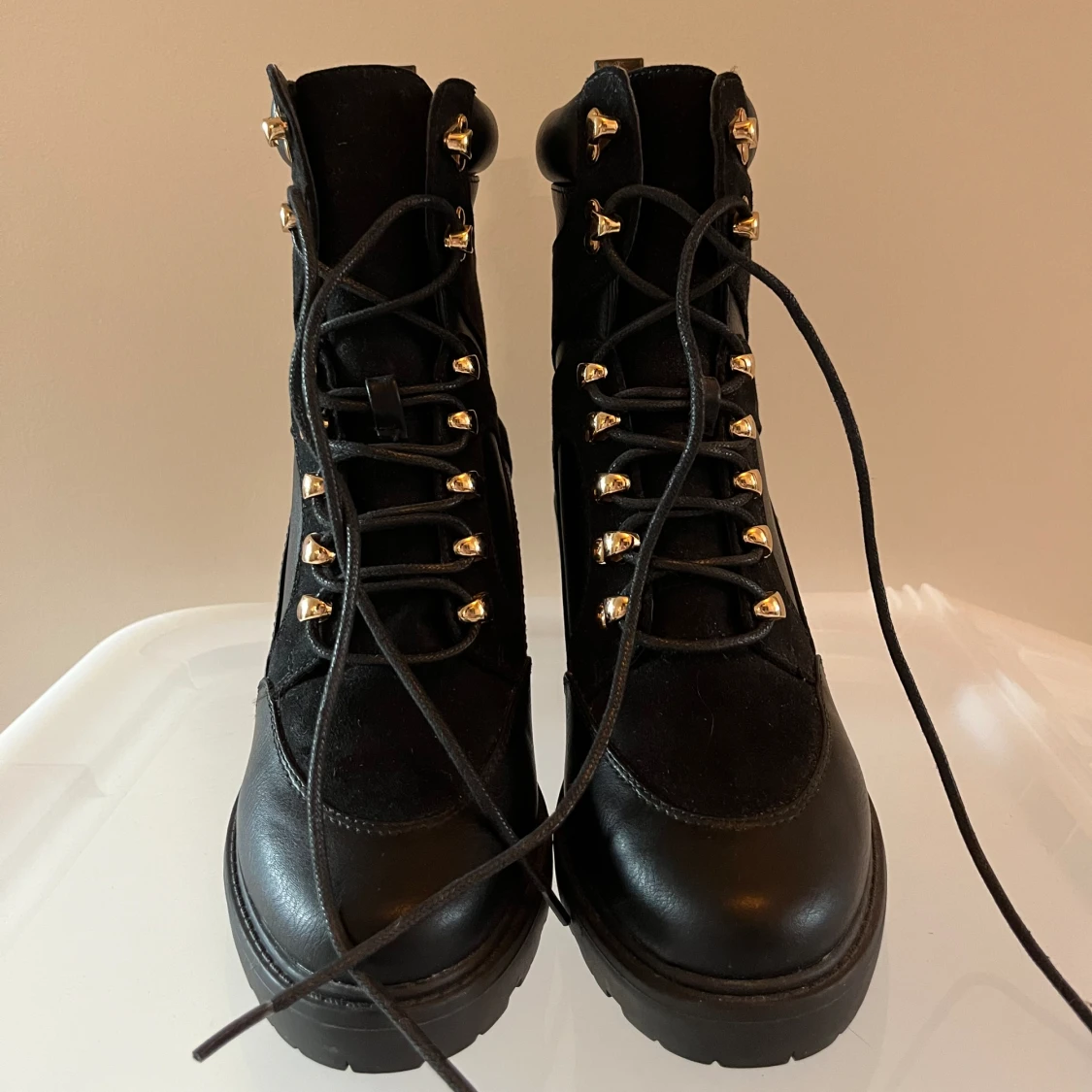 Ankle boots med klack - 92