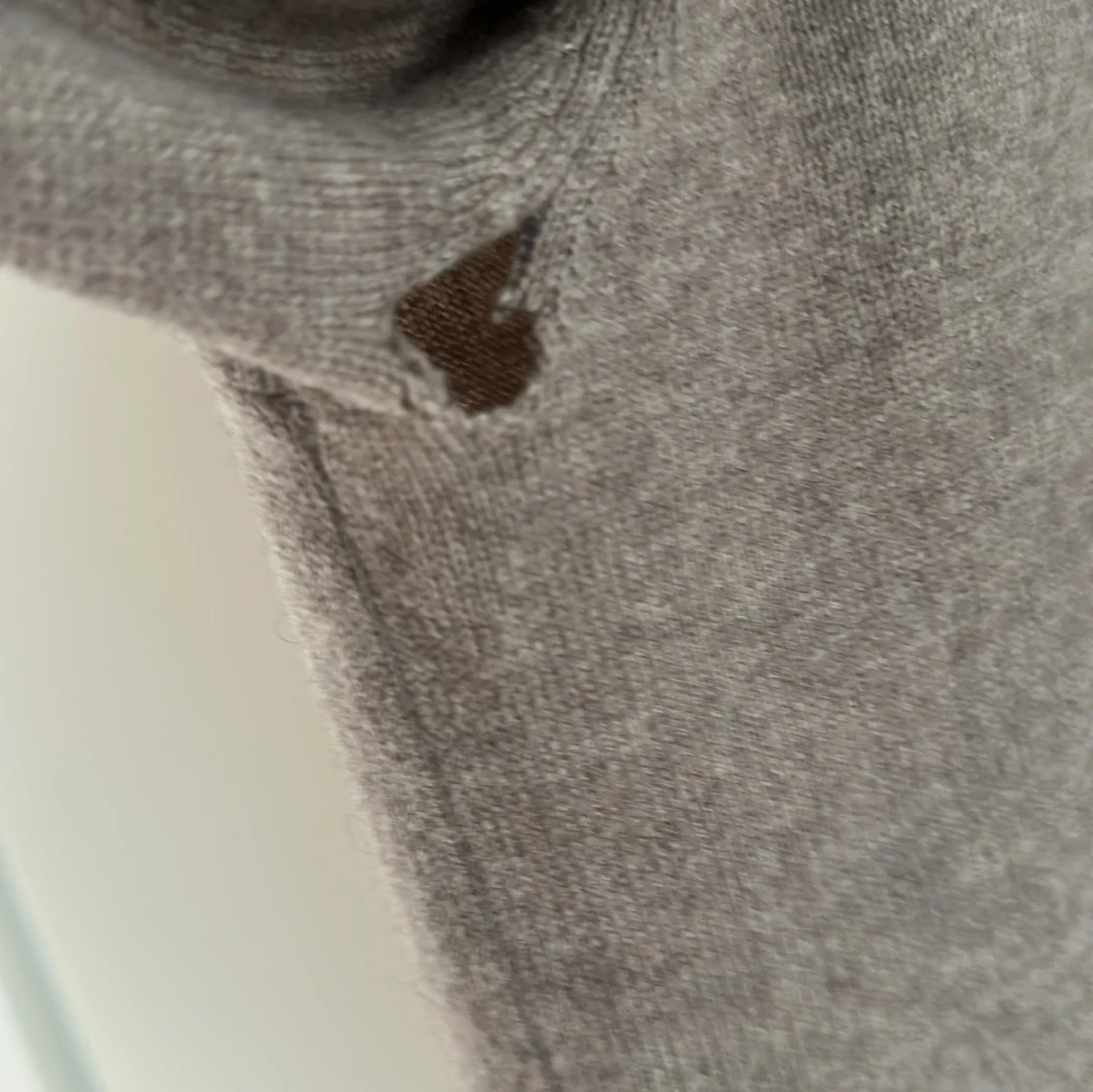 Soft goat zip tröja  - 92