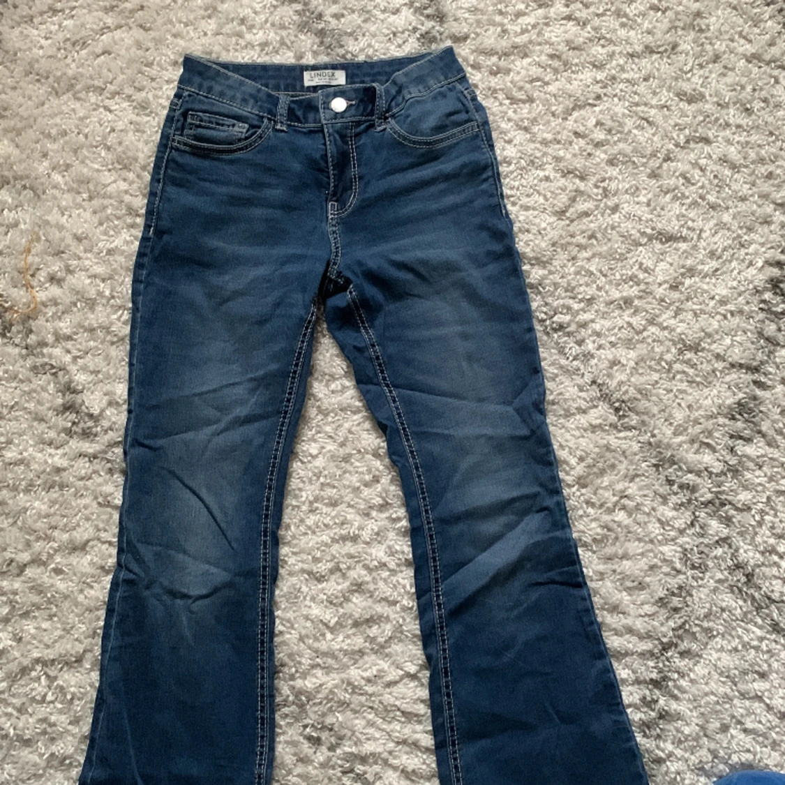 lågmidjade jeans - 90