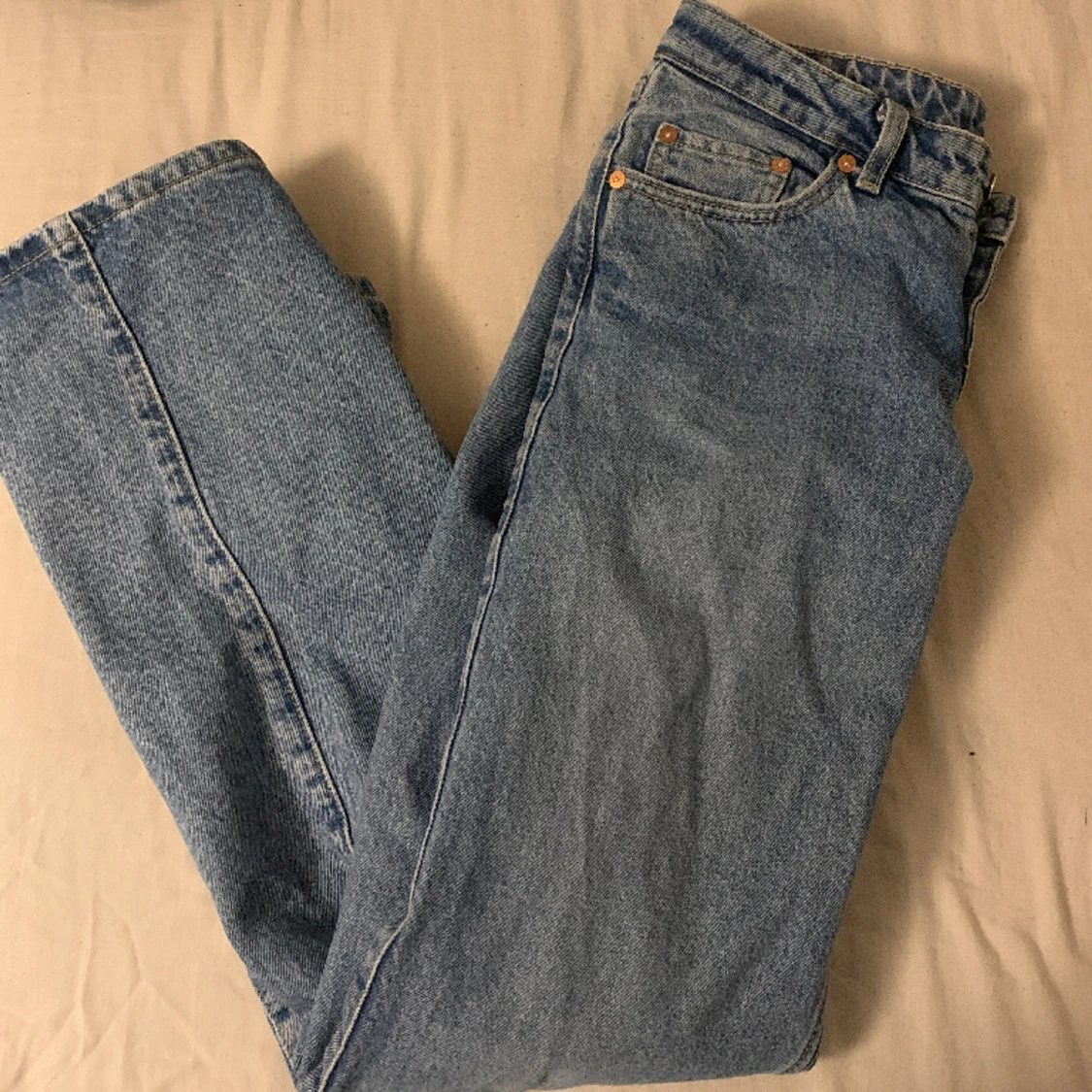 Lågmidjade baggy jeans 
