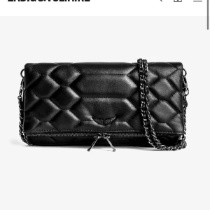 Zadig voltaire väska  - Säljer min zadig voltaire Rock Quilted Clutch  väska köpt för 4900kr dustbag medföljer