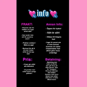 Info - 💘Info inlägg💘