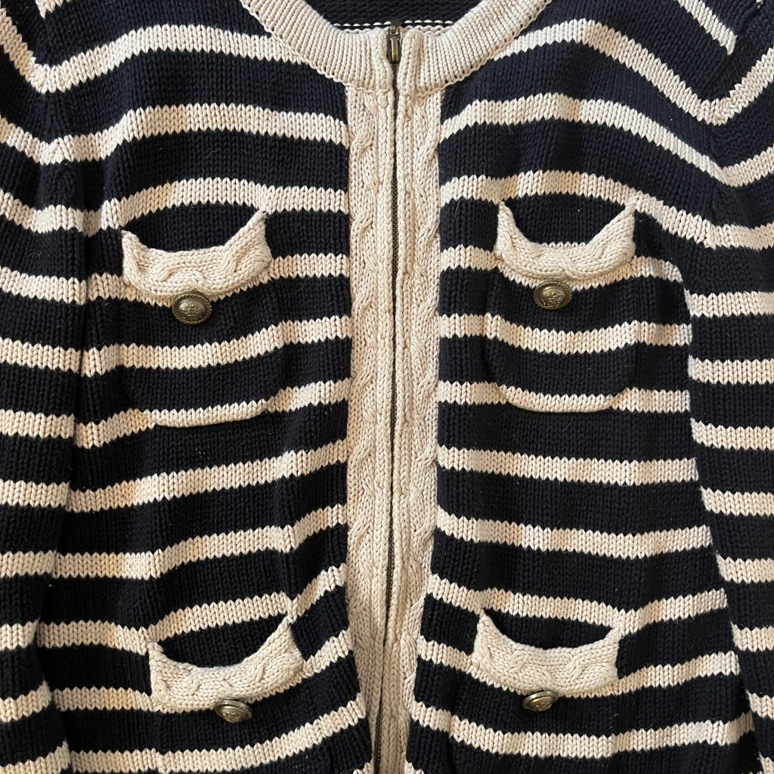 Söt stickad kofta - 92