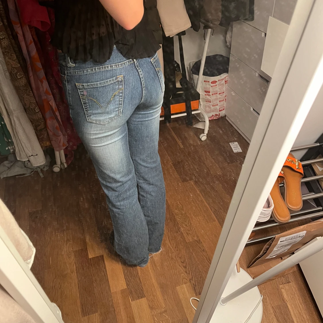 Lågmidjade jeans - 91