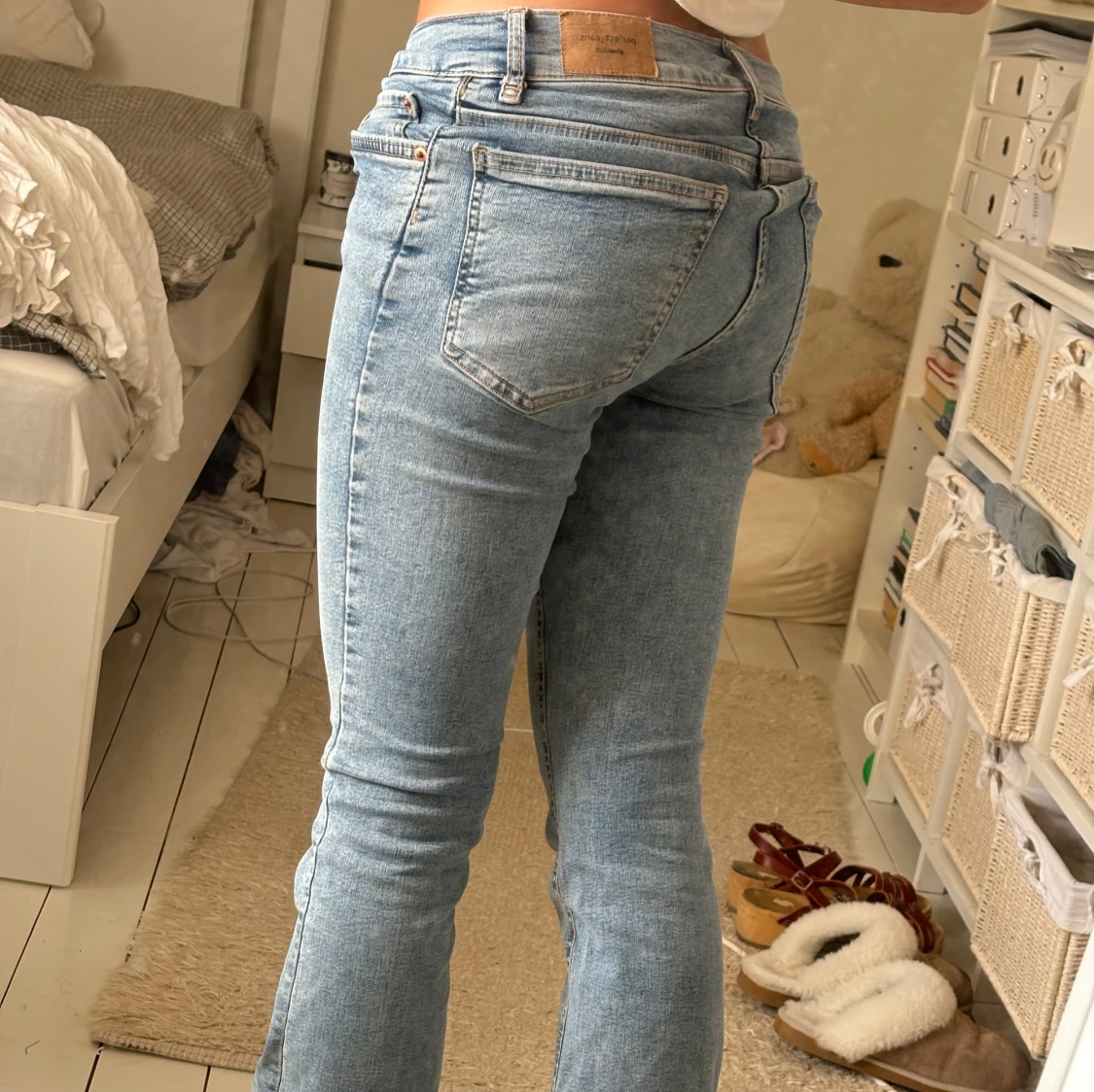 Lågmidjade jeans - 90