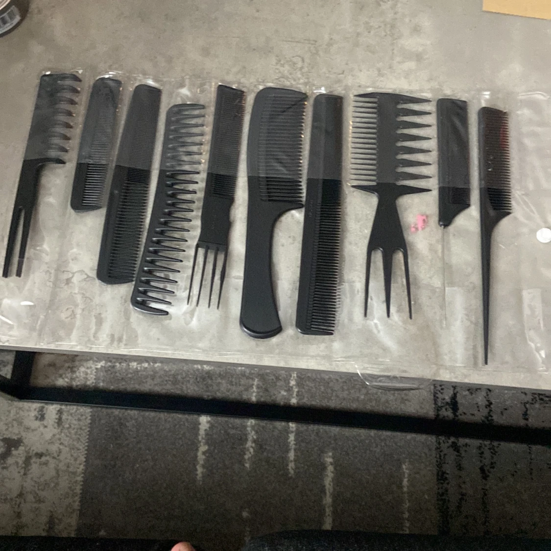 10 stycken hårkamar💖 - 91