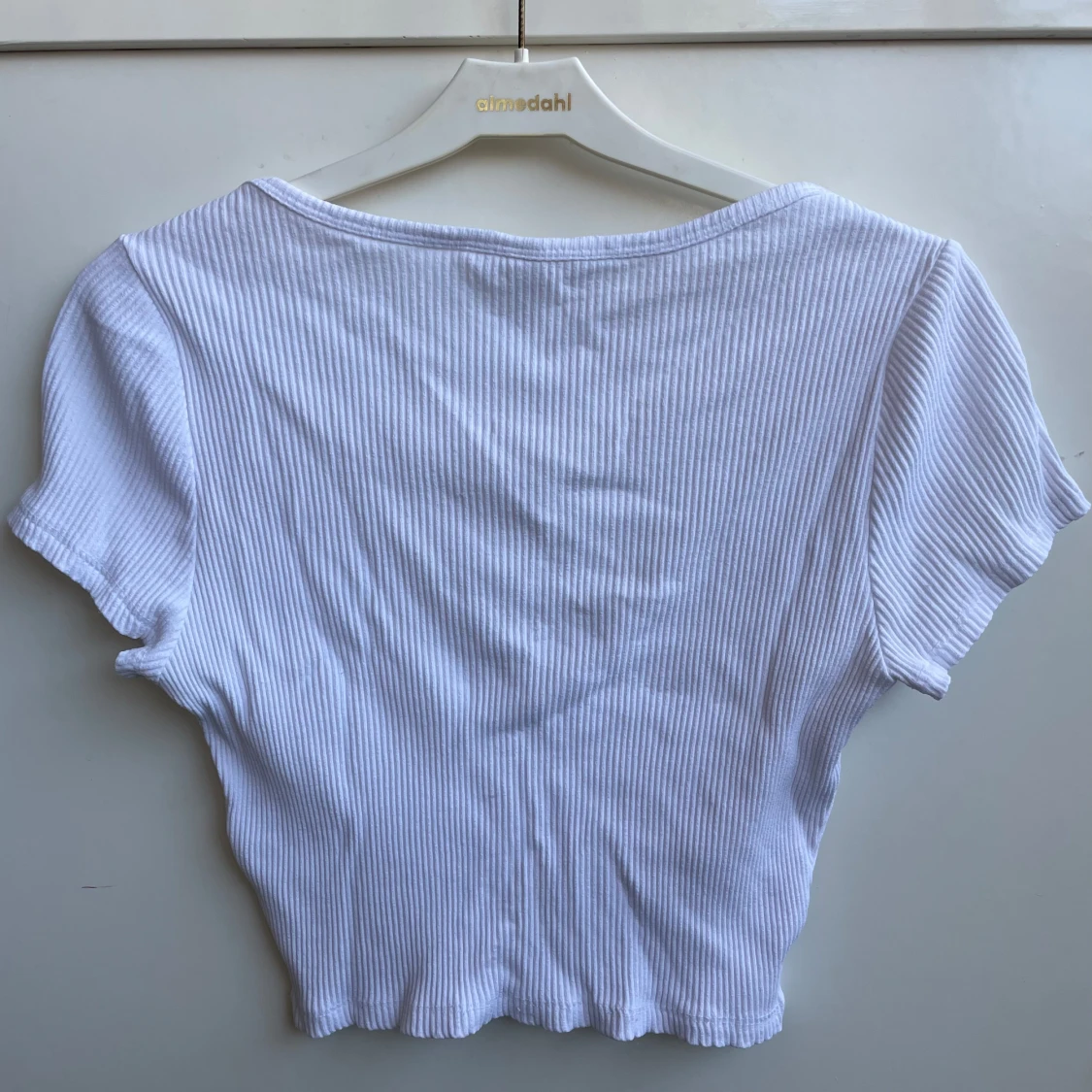 Kortärmad topp vit hm - 90