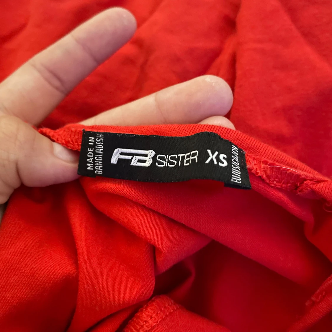 Röd klänning  - 91