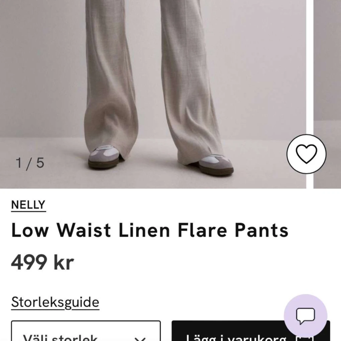 Kostym Linnebyxor - 91