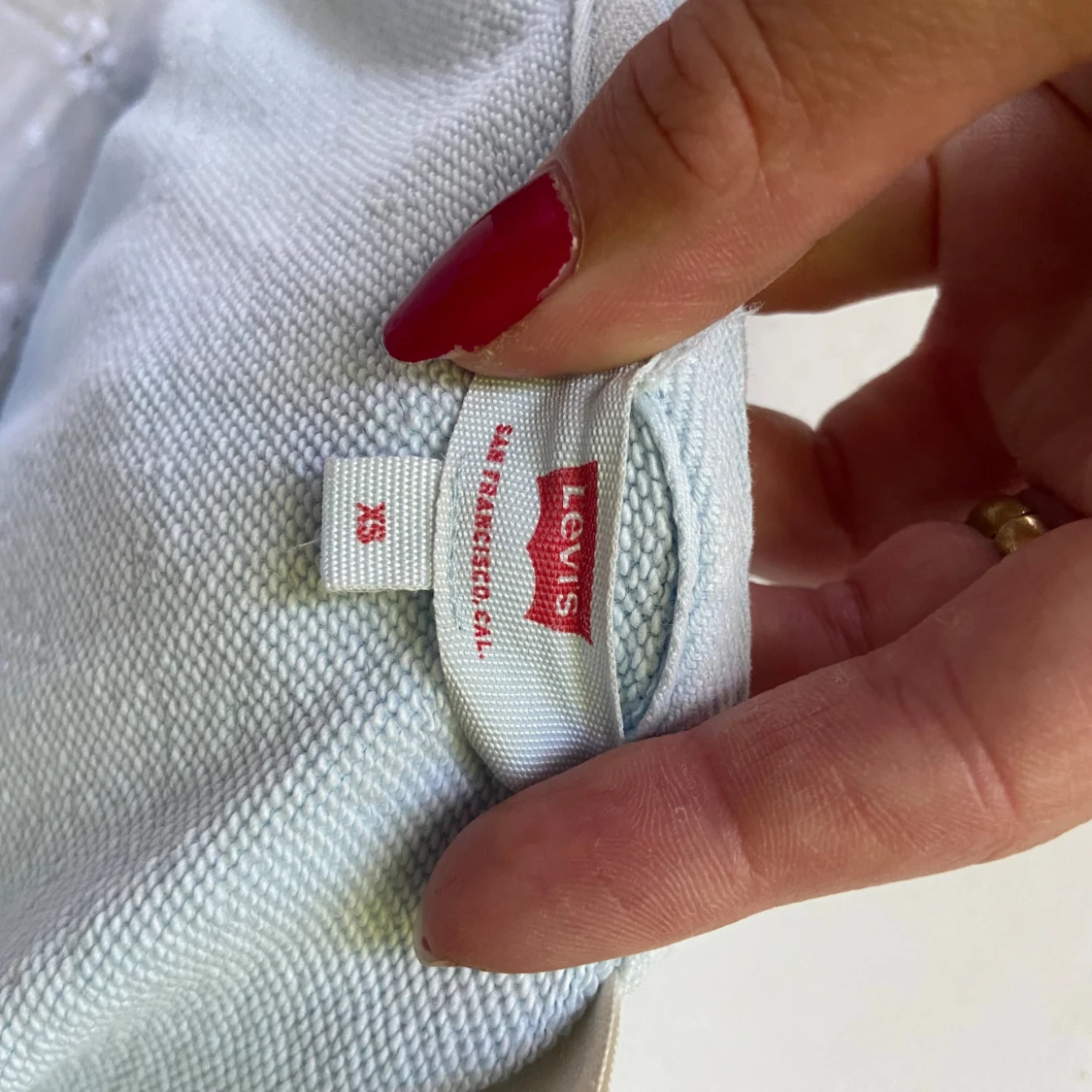 Ljusblå kofta - Levis - 91