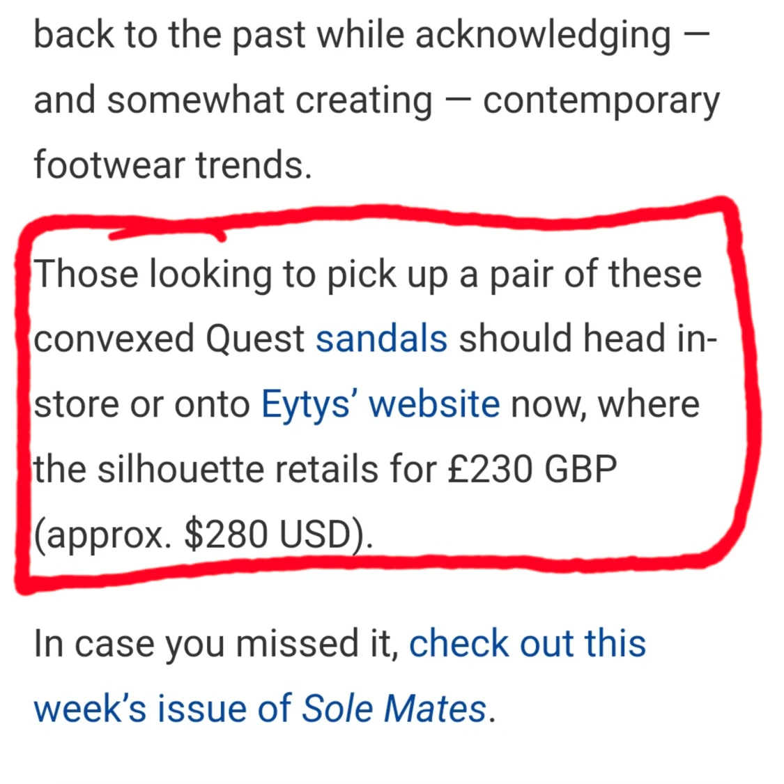 NYA Oanvända EYTYS Quest  - 92